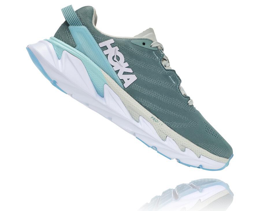 Hoka One One Koşu Ayakkabısı Kadın Mavi/Beyaz - Elevon 2 - GH3017258